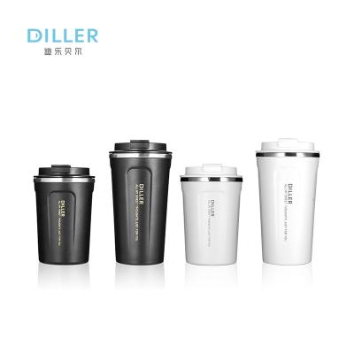 China Wholesale Viable Lid Minimalist Stainless Travel Silicone Food Steel Coffee Mug Mlh8768- 350/450 for sale