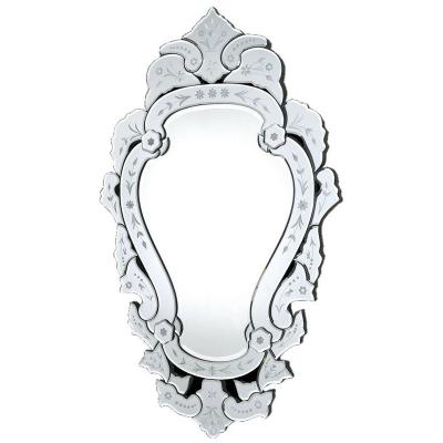 China Modern Elegant Venetian Design Handmade Wall Shape Venetian Mirror for sale