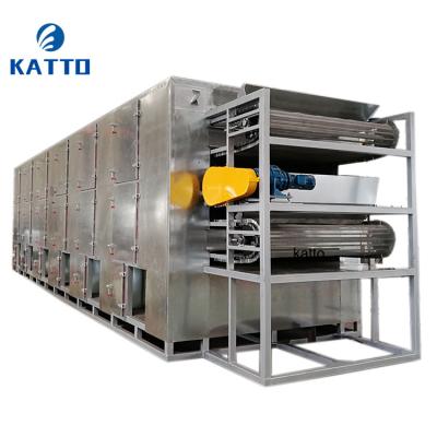 China High efficiency low cost hot air conveyor mesh belt drying machine line for herbal onion fruit vegetable chips for sale