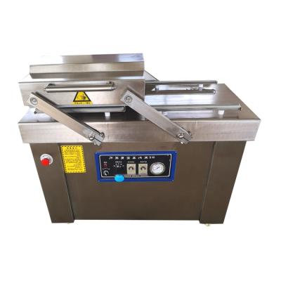 China DZ500 Food Double Chamber Vacuum Packing Machine , Double Chamber Vacuum Sealer for sale