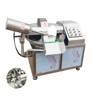 China High Efficiency 125L Meat Bowl Cutter / Meat Cutting Machine / Meat Cleaver for sale