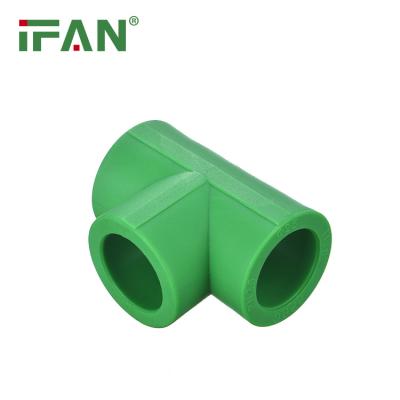 China Advanced Korea Hyosung Raw Material Ifan Germany Technology Compression Y Tee PPR Pipe Fitting for sale