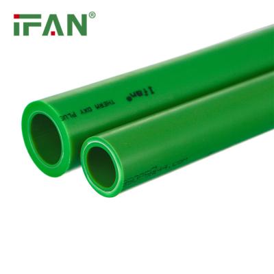 China Wholesale Plastic PPR Ifan Germany Technology Pipe Irrigation Pipes Pn25 Green Color Ppr Pipe for sale