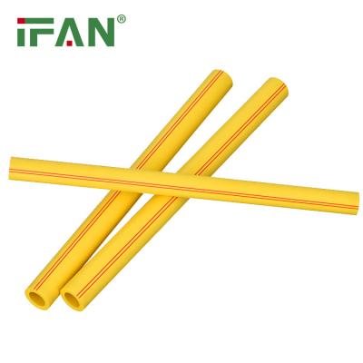 China Hot Selling Yellow Color Ppr Pipe Underground Ppr Water Pipe Ifan Wholesale PPR Water Pipe PN16 for sale