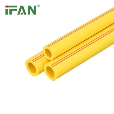 China Wholesale High Quality PPR Ifan PPR Pipe For Water Delivery PN 12.5 Yellow Color Ppr Pipe for sale