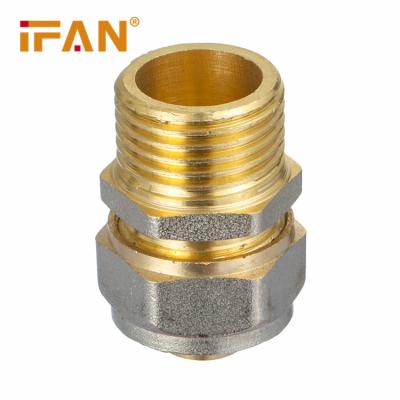 China Wholesale Pex Al Pex Pipe Pex-a Fittings High Temperature Pex Ifan Pipe System Brass Male Plug for sale