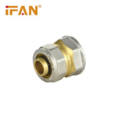 China Pex Ifan Pipe System High Work Temperature Pex Al Pex Fittings Brass Female Pex Al Pex Fittings Anti-Corrosion Socket for sale