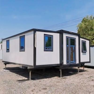 China Modern China suppliers custom 20ft folding tiny house prefab living room homes expandable foldable container house for sale