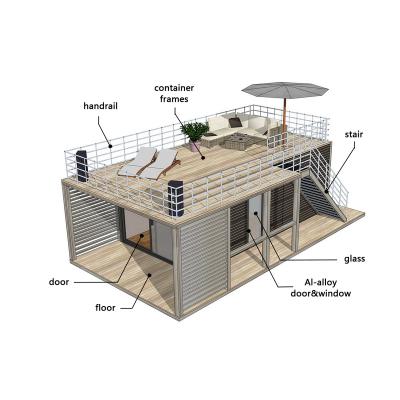 China Convenient Custom Designed Mobile House Container Outdoor Application Steel Structure Buildings for sale