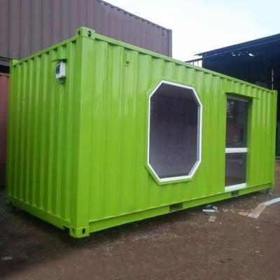 China EUROPEAN New Design 20ft Prefabricated Container House  with Portable Mobile Sentry Box Guard House for sale