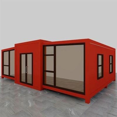 China Contemporary New Design 20ft 40ft Luxury Prefabricated Container House Expandable Villa with Portable Mobile Home featuring Bathroom Kitchen for sale