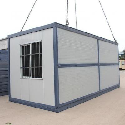 China Modern prefabricated container homes 20ft prefab shipping tiny foldable container house for outside for sale