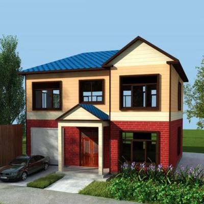 China EUROPEAN Luxury Prefabricated Villa Tiny Modern House Light Steel Frame Villa Modular Homes Prefab house with BIPV for sale