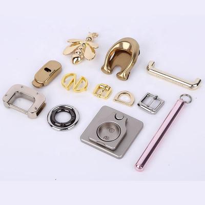 China High Quality Customized Eco-friendly Bag Hardware Accessories Tie Buckle Hook Lock Metal Arch Zinc Alloy Bridge for sale