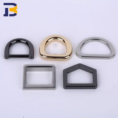 China Various Custom Zinc Alloy Hook Eco-friendly Snap Metal D Ring Adjustable Belt Buckle Swivel For Handbags Bags for sale