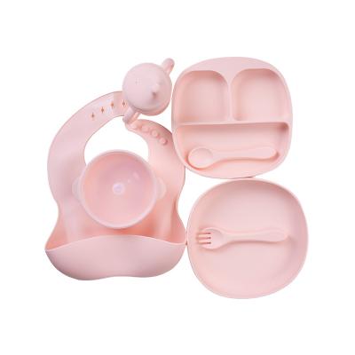 China Wholesale BPA Free Silicone Food Grade BPA Free Baby Feeding Sets 100% Bamboo Baby Bottle Set Baby Safety Products for sale