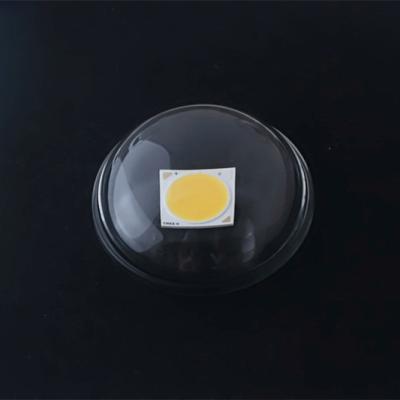 China High Bay Led Lighting 100 Mm Optical Glass Lens 120 Degree Angle for sale