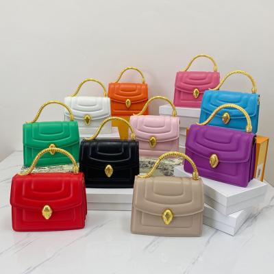 China 2022 new fashion style PU fashion handbag set polyester purses and handbags for women for sale