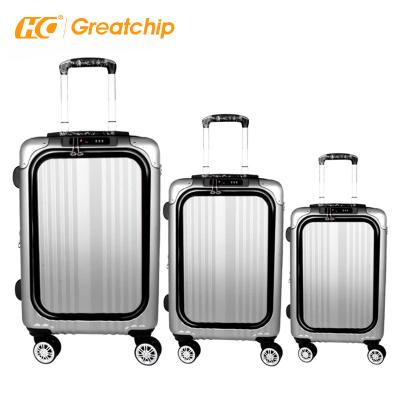 China Travel PC Trolley Travel Bags Luggage Set Luxury Suitcase On Wheels 20 Inch for sale