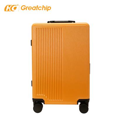 China Travel Trolley Suitcase 20 Inch Luggage Custom Logo Wheel Password Boarding Suitcase Universal Box for sale