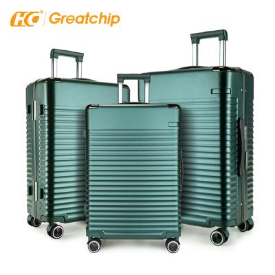 China Travel Custom 4 Wheeled Trolley Cabin Suitcase Bag Carrying Bags Bottom Hand Luggage Sets for sale