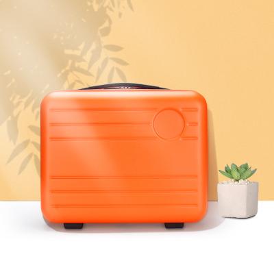 China Custom ABS hardshell bag custom made makeup case travel trolley cosmetics case luggage for sale