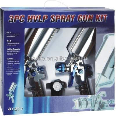 China Paint Spray Gun 3PC HVLP Paint Spray Gun Kit for sale