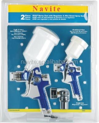 China Paint Spray Gun HVLP NA2002b+NA2003 Spray Gun for sale