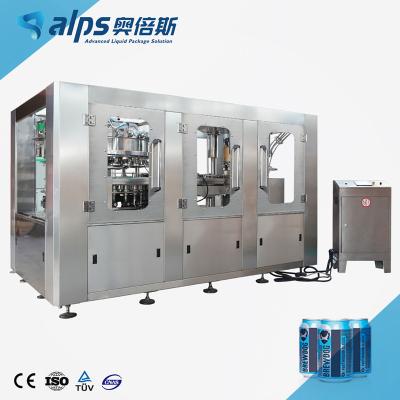 China Full Automatic Food Soda Drink Can Filling Machine for sale