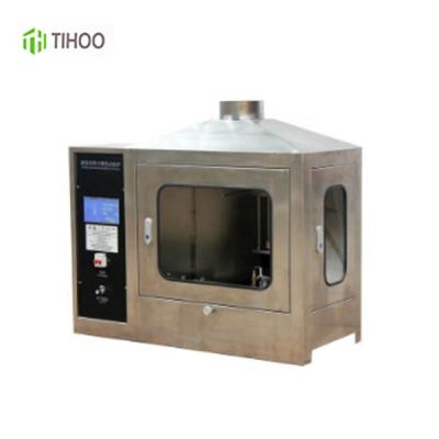 China Stainless Steel TIHOO New On Ignitability Testing Single Flame Source Flammability Test Furnace For Building Materials for sale