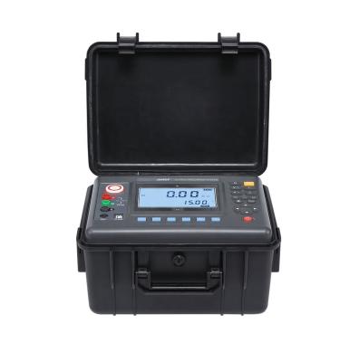 China Insulation Resistance Tester High Accuracy Quality Best 15 KV Megohm Meter Digital Insulation Resistance Tester for sale