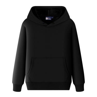 China Hoodie cotton anti-pilling polyester blended men hoodie pullover in stock for sale