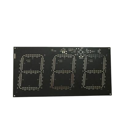 China Electronics Device 6-Layer Black For LED Display Screen Multilayer PCB FR4 Printed Circuit Board for sale