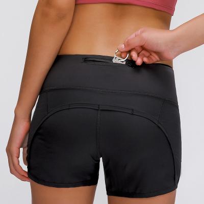 China Wholesale Antibacterial Women Butt Lift Gym Shorts With Pocket Army Green Butt Yoga Lift Shorts for sale