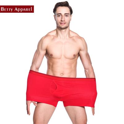 China Big Size Mens Boxer Antibacterial Super Briefs With Elastic Waistband Custom Made Big Mens Underwear for sale