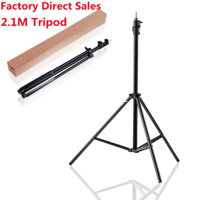 China Digital Camera Lamp 2.1M Holder Tripod Folding for LED Ring Light for sale