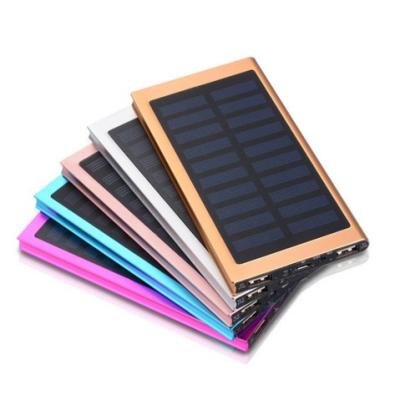 China 5V 2.1A Solar Panel, Dual USB, Portable Solar Power Bank 12000mah 1 Year Warranty for Mobile Phones for sale