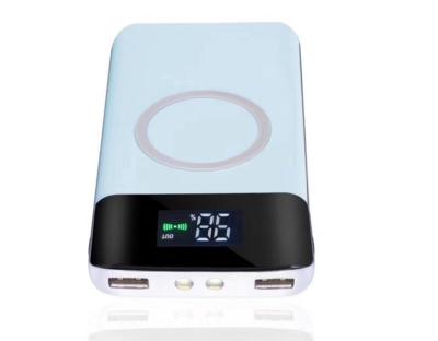 China 2019 new fast charging wireless charger power bank 10000mah wireless mobile charger for sale