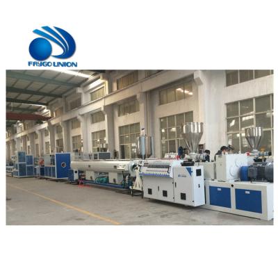 China Cheap Price PIPE Faygo Unions High Output PA/PE/PP/PVC Corrugated Pipe Extrusion/Plastic Single Wall Corrugated Pipe Machine for sale