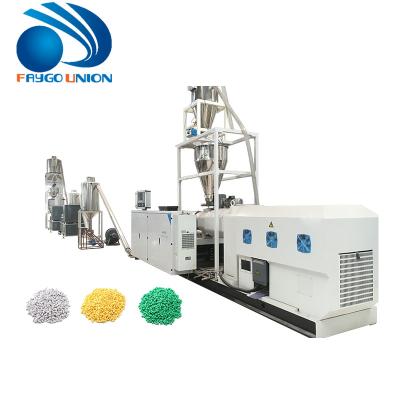 China PIPE PVC Soft Compound Pelletizer Machine Plastic Granule Grinding Machine For Cable Shoe Sole for sale