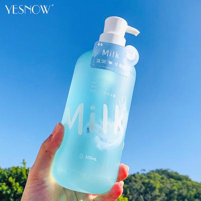 China Whitening Wholesale Organic Shower Gel Whitening Bath Shower Gel Natural Vegan Fruit 500ml Brightening Body Wash for sale