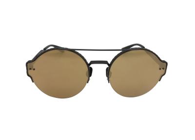 China Big round metro style metal sunglasses Men Women hot selling UV 400 for sale