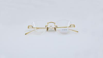 China Ultralight titanium Rimless reading glasses men women's Eyewear super light Sun Readers glassses for sale