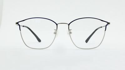 China Blue Light Blocking Glasses for Women Man Metal Optical Frames Computer Eyeglasses Durable Non Prescription Glasses for sale