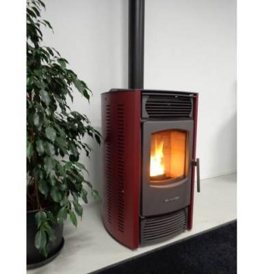 China Modern European Style 9kw Indoor Wood Pellet Stove for sale