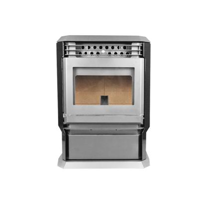 China Modern American Style 13kw Indoor Wood Pellet Stove for sale