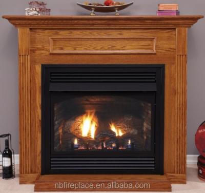 China Hot Sale Metal Direct Vent Natural Gas Fireplace for sale