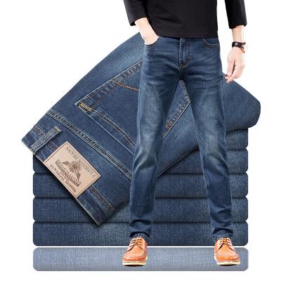 China 2022 Breathable Denim Pants Stretch Men's Jeans Fashion Slim Straight Fashion Jeans Pants Loose Skinny Pantalones for sale