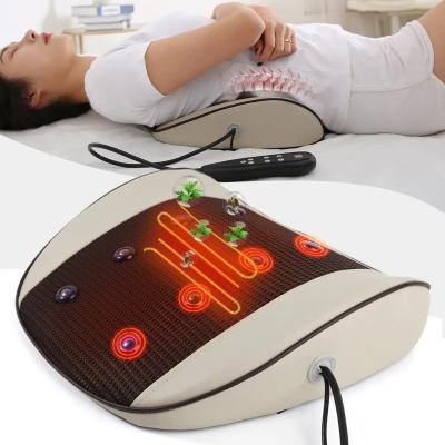 China 2022 Waist Performance Is Remarkable Back Pain Relief Device Traction Pillow Lumbar Support Back Massager for sale