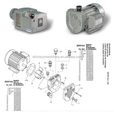 China Retail Vacuum Pump Becker VT 4.4 / 4.8 Original Made In Germany Rotary Pump for sale